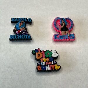 Karol g mañana sera bonito bichota croc charms bundle